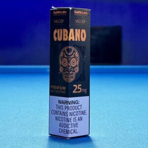 vgod saltnic cubano 30ml 25mg