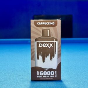 dexx 16k disposable vape cappuccino