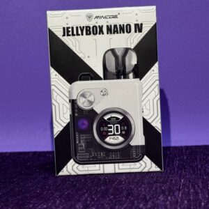 rincoe jellybox nano 4 (iv) pearl white clear