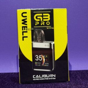 uwell caliburn g3 pro koko light silver