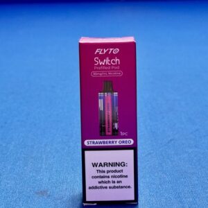 flyto switch 6k prefilled cartridge strawberry oreo