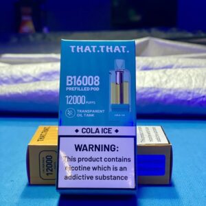 that that b16008 12k prefilled cartridge cola ice