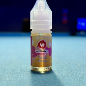 willwell saltnic peach mango