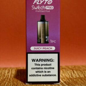 flyto switch pro 10k prefilled cartridge juicy peach