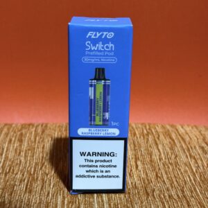 flyto switch 6k prefilled cartridge blueberry raspberry lemon