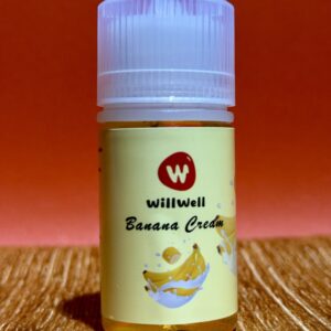 willwell saltnic banana cream 30ml 50mg