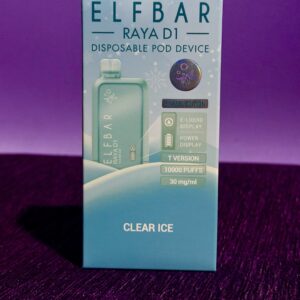 elfbar raya d1 clear ice