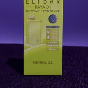 elfbar raya d1 menthol ice