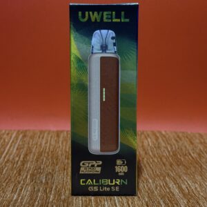 uwell caliburn g5 lite se brown leather